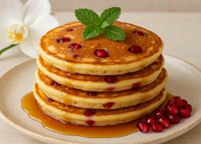 طرز تهیه پنکیک انار به 4 روش طرز تهیه پنکیک انار به 4 روش